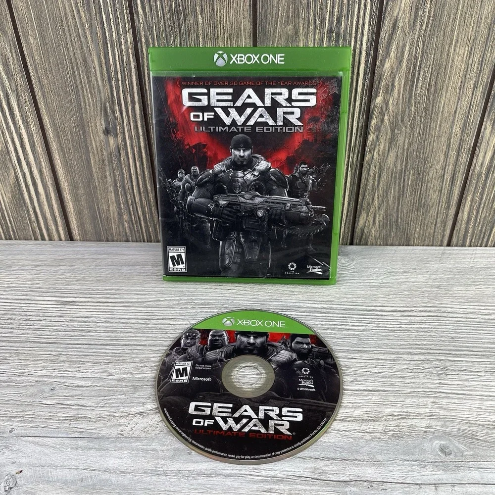 Gears of War: Ultimate Edition (Xbox One, 2015) - TESTED AND WORKING